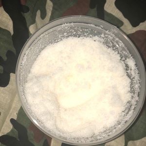 Homemade gingerbread sugar scrub